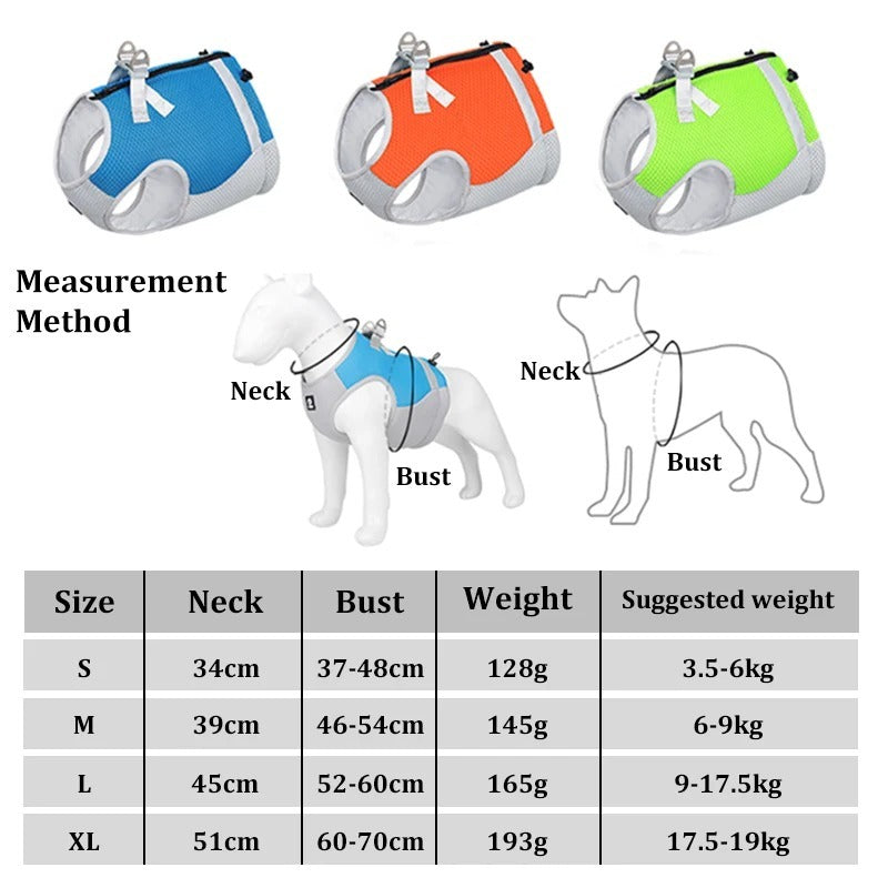 Summer Pet Dog Cool Clothes Traction Vest d31c222d a5ae 4504 b714 7f665d69e4dc