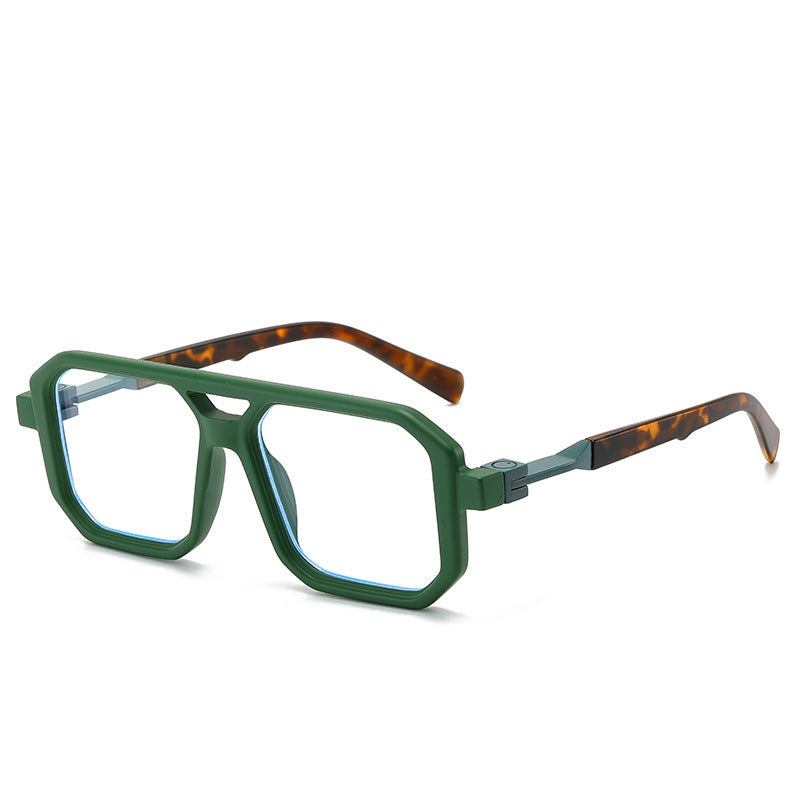 Retro Double Beam Pilot Catwalk Light Luxury Sunglasses Ins d324559a 77e1 466d 9fa9 6261e86fef30