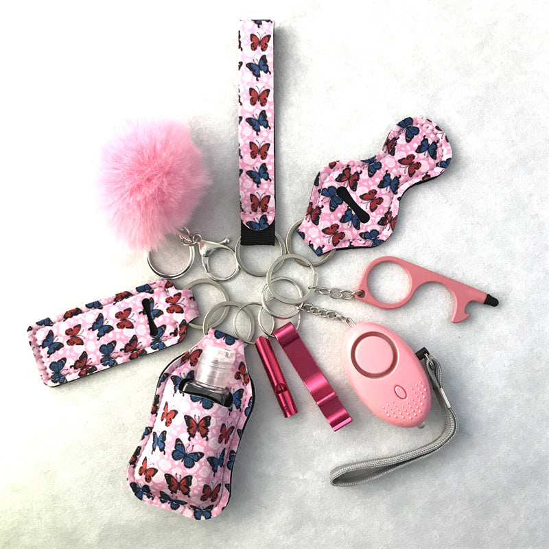 Wrist Keychain 10 Pieces Suit Door Opener Hand Sanitizer Bag d3412d18 33c4 4d8c 94ad 16a6594280bd