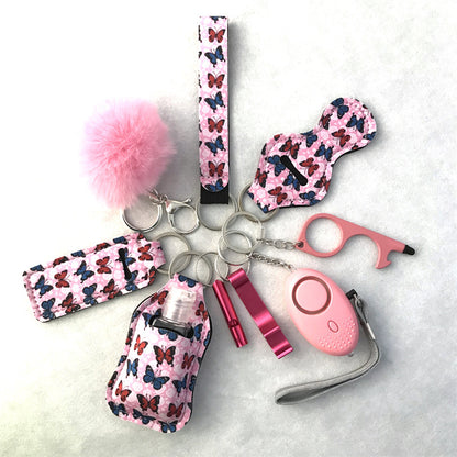 Wrist Keychain 10 Pieces Suit Door Opener Hand Sanitizer Bag d3412d18 33c4 4d8c 94ad 16a6594280bd