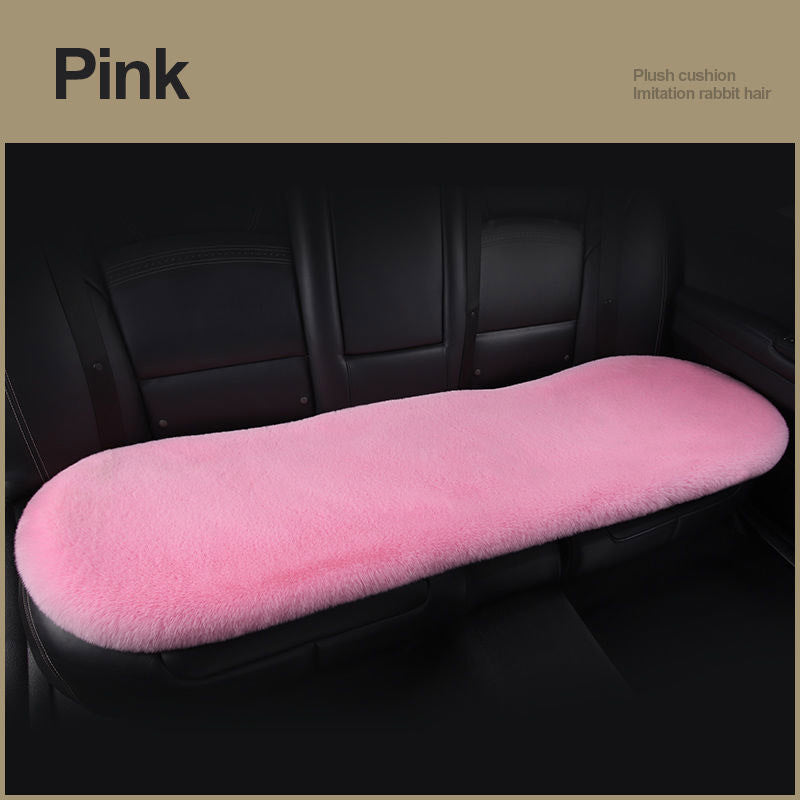 Car Seat Winter Plush Single Seat Square Cushion d3558220 82c4 47bc ab00 342e16621c6d