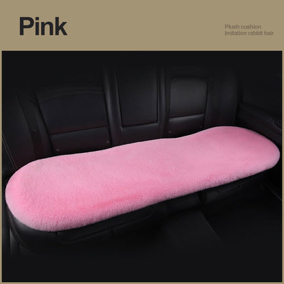 Car Seat Winter Plush Single Seat Square Cushion d3558220 82c4 47bc ab00 342e16621c6d