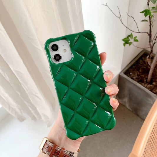 Creative Three-dimensional Rhombus Simple Mobile Phone Case d355d582 49a8 4459 beb4 350aab0ec737
