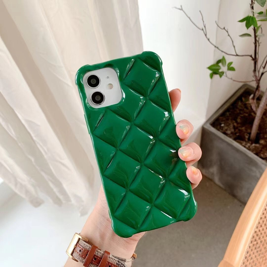 Creative Three-dimensional Rhombus Simple Mobile Phone Case d355d582 49a8 4459 beb4 350aab0ec737 207d0af7 5531 4eef a3b2 56fa