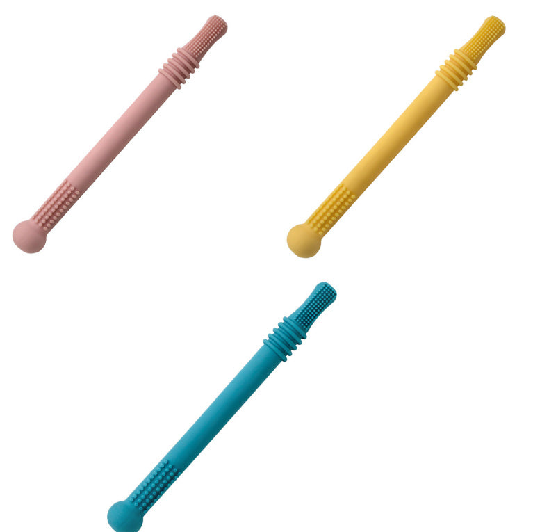 Baby Teether Silicone Hollow Teething Tube d36a9854 3dc1 495c aa6f eca3b6680f42