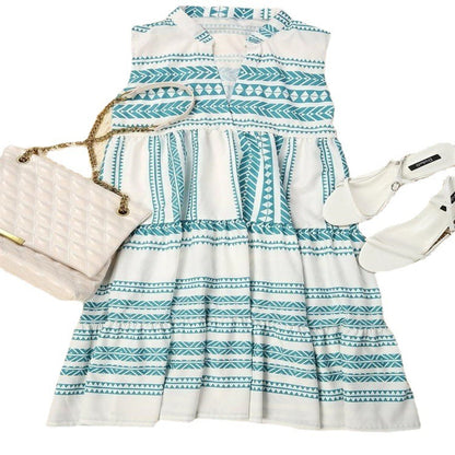 Women's New Printing Sleeveless Printed Dress In Stock d382251c 31b5 4236 ad7e 9312fe2ba0bc