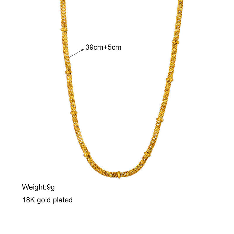 Fashion A Wire Fence Simple Bamboo Necklace Bracelet d38f0ca0 3cb2 4994 b732 38b3aa49b04a