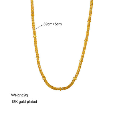 Fashion A Wire Fence Simple Bamboo Necklace Bracelet d38f0ca0 3cb2 4994 b732 38b3aa49b04a