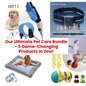 Pet Cooling Pad Bed For Dogs Cats Puppy Kitten Cool Mat Pet Blanket Ice Silk Material Soft For Summer Sleeping  Blue Breathab