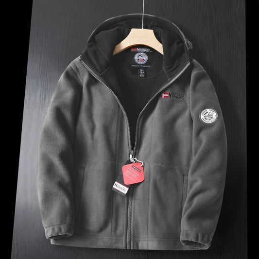 Winter Plus Size Men's Brushed Hoody d3a6aa4e 18db 48c9 8fa8 e3973b09b252