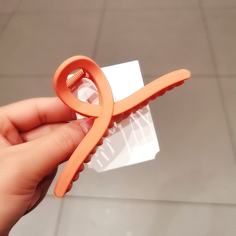 Frosted Clip Large Hair Clip Back Head Hair Clip Female Temperament Plate Hair Clip d3a8754f 0097 4d1f ba95 c3049a2117dd