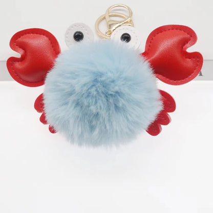 Cartoon Cute Crab Keychain Pendant d3c3e2d4 99b6 43f6 a653 11a9c5f4c2b1