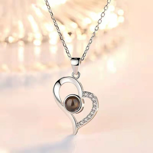 Women's Titanium Steel Non-fading Necklace d3c4f9c5 88e3 4f76 907f 8ebdad5fa7b6