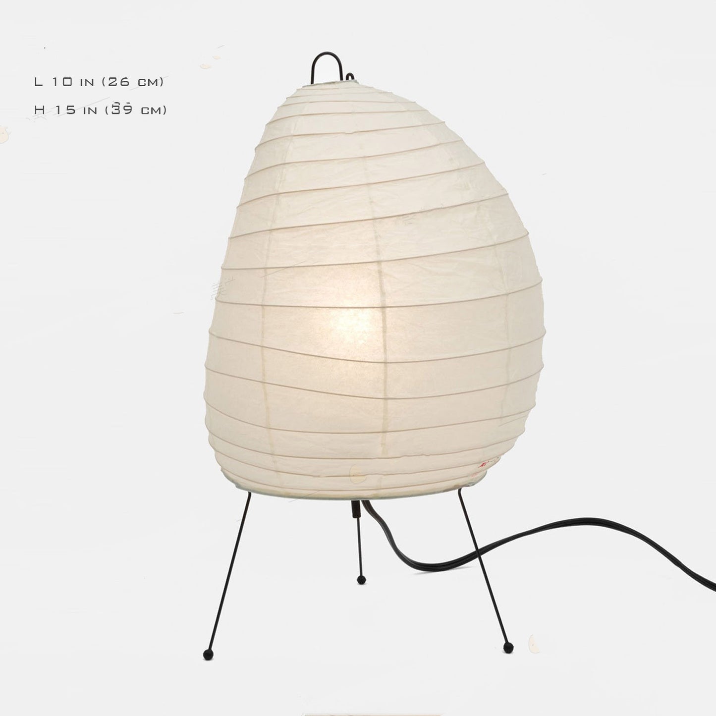 Japanese Style Rice Paper Living Room Bedroom Nordic Decorative Table Lamp d3f1b414 3f2a 4072 9929 35ac9b27fd29