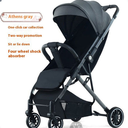 Pull Rod Type Summer Ultra-light Stroller Four Minus d3f73acb 9bb3 471b 8ae9 ca5f9610c4e5 fine