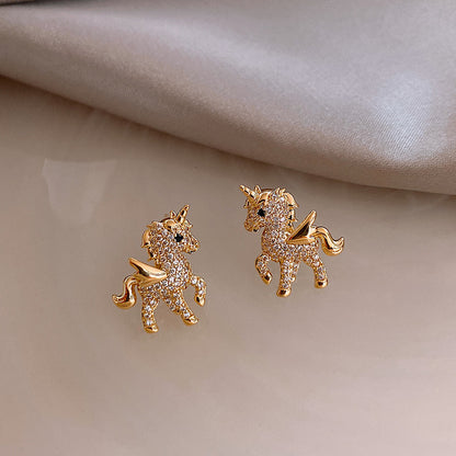 Studs Fashion Earrings Senior Sense Temperament Ear Accessories d3f91da4 acf0 4189 9143 6f1c378aff0e