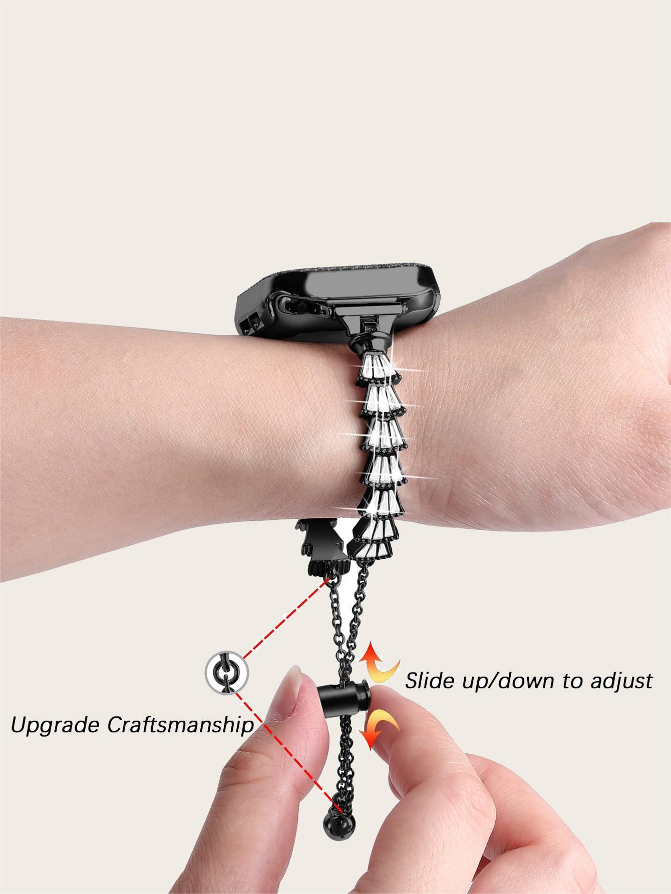 Metal Strap Stainless Steel Shell Diamond Universal d402e011 c378 4df7 bb30 338037b7bde0