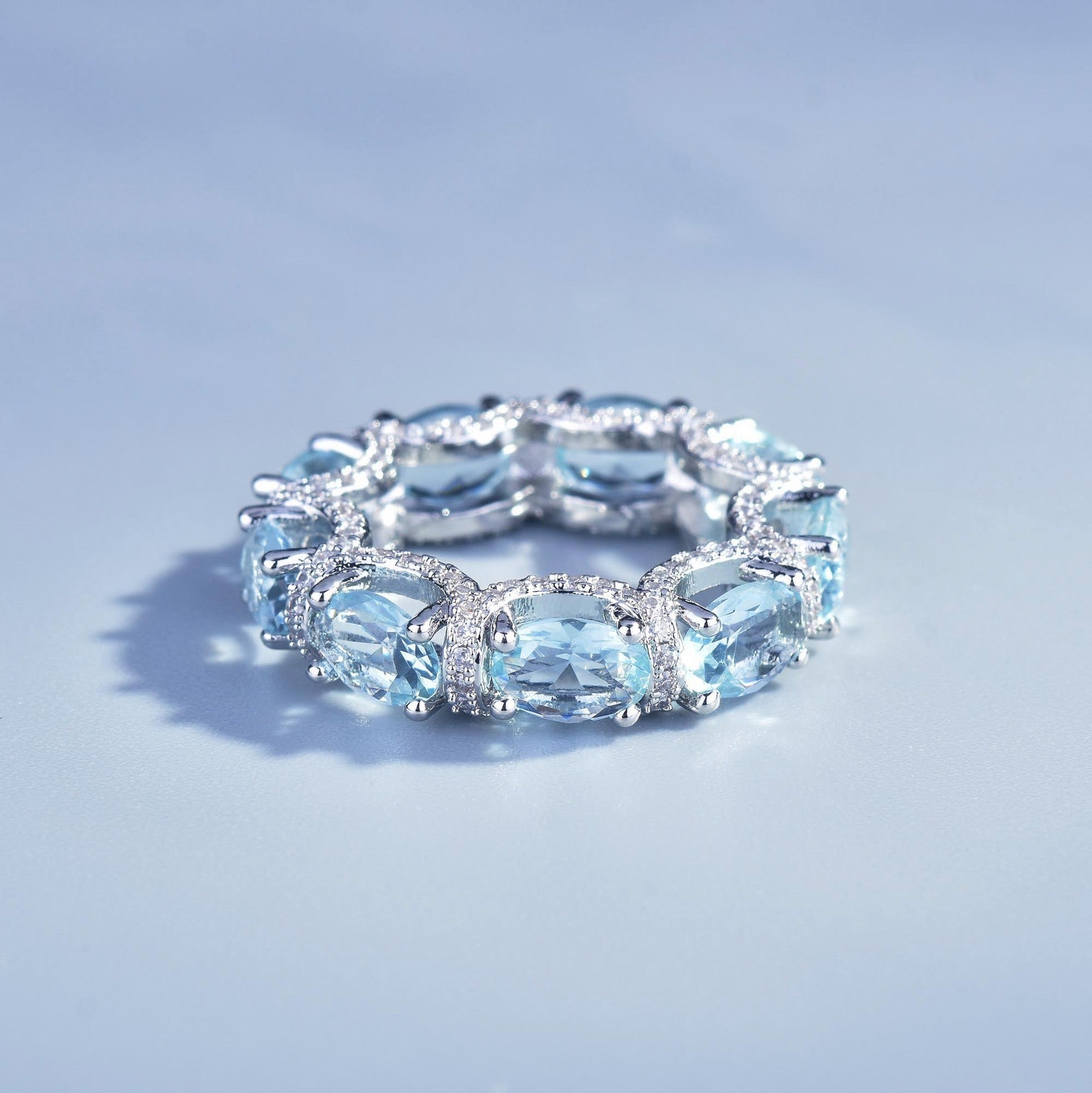 Galaxy Princess Lace Lace Aquamarine Bracelet Color Treasure Ring d418f402 55fe 421a a803 3e751051f6b2