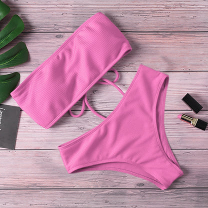 Ladies Bikini One Piece Solid Color d428b0cd ada0 4446 8c66 9b18f26fd6dd 79ef46f1 f298 4264 8bb9 ba36f0bea5fd