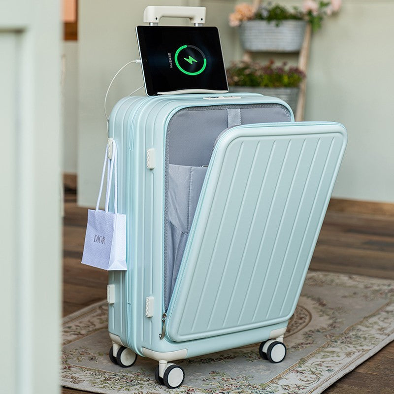 Multi-Function Front Open Cover Luggage d4393b14 10cf 46b9 a59a 775ac788a4d7