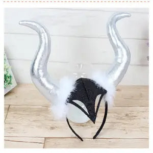 Halloween Accessories Demon Horn Headdress Demon Witch Costume Props d4462203 dbdc 4d89 858f 37f73bbf0e4b