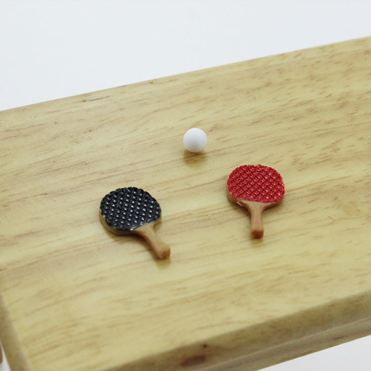 Dollhouse Accessories Mini Table Tennis Racket d459e26f 6b3f 437b b769 31d3993fbe8b