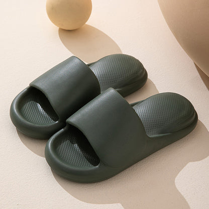 Fashionable Thick Soles Soft And Silent Couples EVA Anti-slip Slippers d46aefeb 161e 4443 8598 3a00ec3a4912