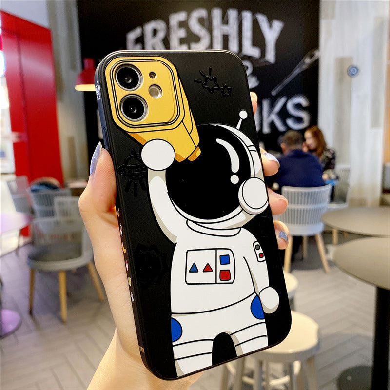 Telescope Astronaut Mobile Phone Case Soft Shell d47274ad 8c9c 43a6 a213 65e27ab93f49