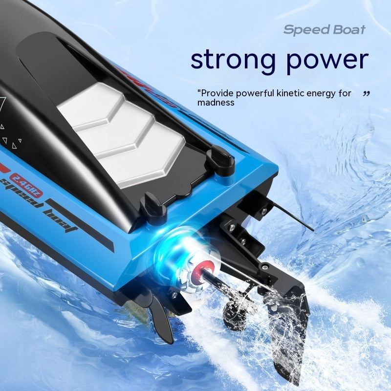 Remote-control Ship Toy Endurance Electric High-speed Speedboat Model d47fb48b d60b 4135 ad8c b35520ef9aa8 trans