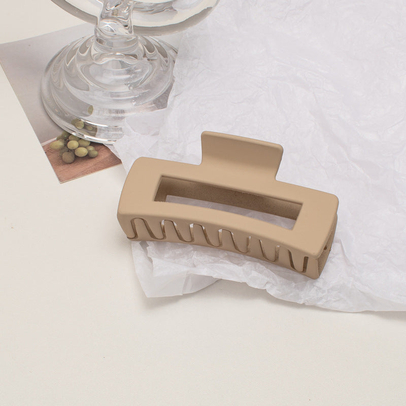 Simple Ins Frosted Cream Plate Hair Clip d485396d e77a 4769 b915 c22c34d3f76e