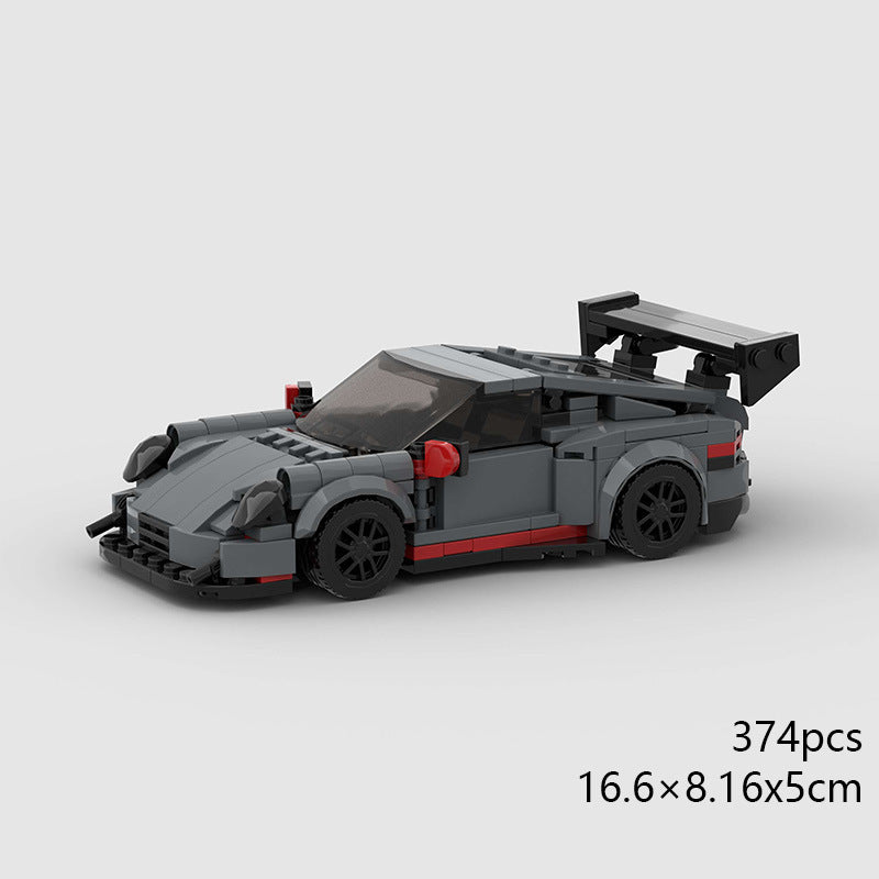 Children's Toy Car Racing Model MOC Building Blocks Puzzle DIY d4872a97 8480 4e98 b376 5f07a581ea84