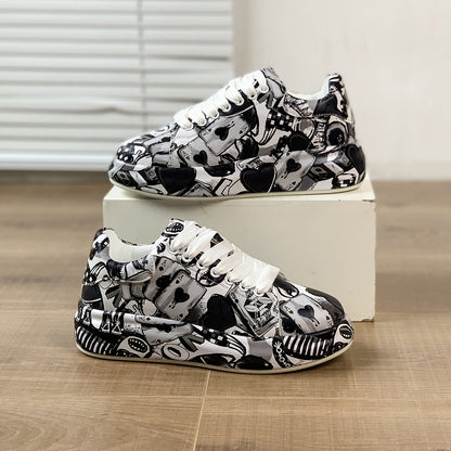 Hand-painted Shoes Women's Platform Casual Shoes Painted Sports d487514e c1ec 44d0 aacf c2698d5e2260