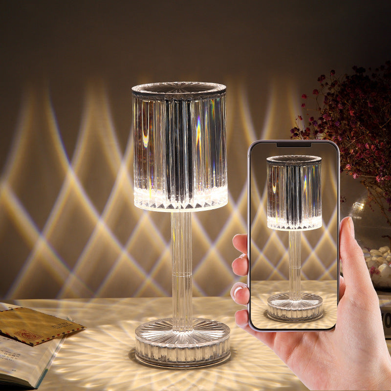 New Crystal Table Lamp Hotel Decoration Diamond Romantic Warm Led For Home Decor Romantic Gift Night Light d491e3e8 3c67 4c67