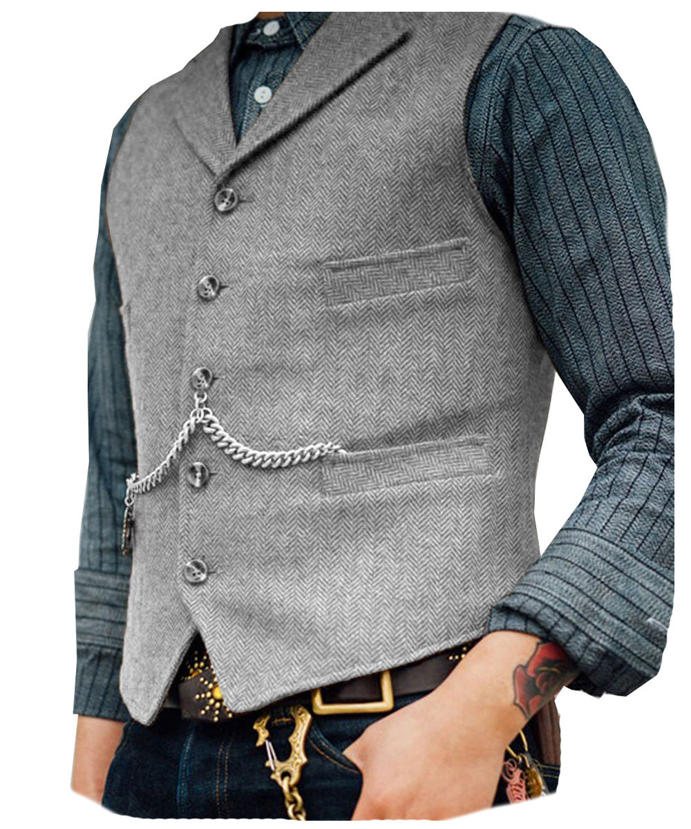 New Men's Groom Slim Casual Suit Vest d4a4fa16 c3b0 48a2 835a 559d7e365860