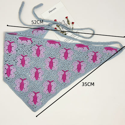All-matching Triangular Binder Knitted Hair Band d4ae69ed 611d 4ac8 91fe 3a1ec4f36765