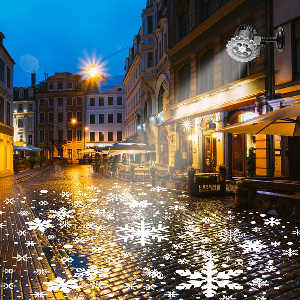 Outdoor Waterproof Snowflake Projection Lamp d4b1e3c3 5603 46ac 8b9b d3d6495c9014