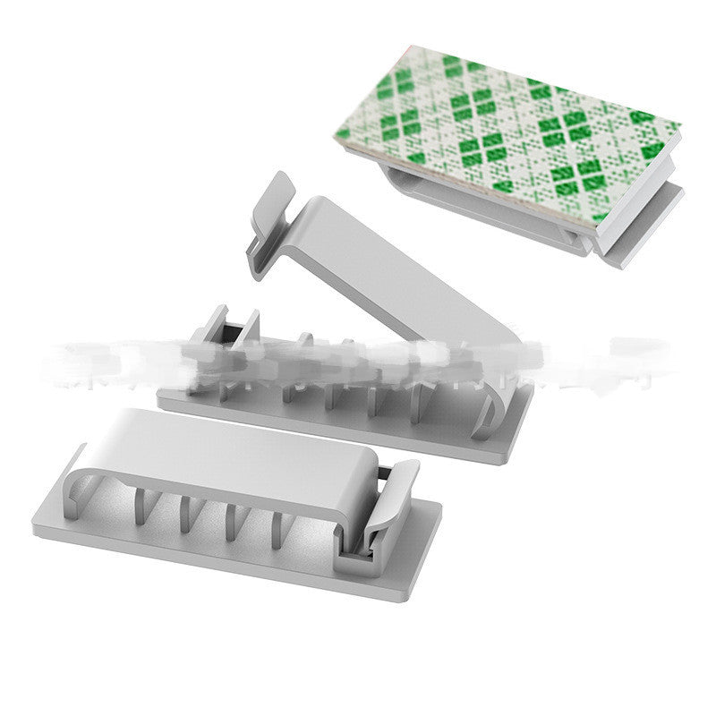 Home Portable Storage Cable Organizer Fixing Clip - 图片 8