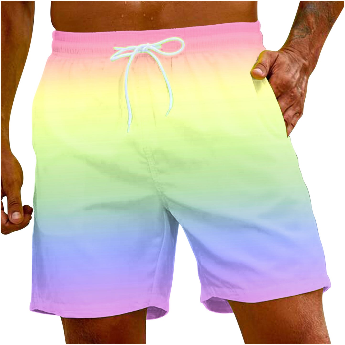 Loose Casual Men's Solid Color Beach Pants d4e28759 13ae 43f8 96ab eeab5046e8f7