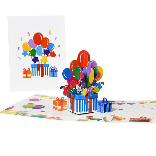 3D Three-dimensional Travel Card Handmade Card Paper Carving - HD Wireless Product #1
