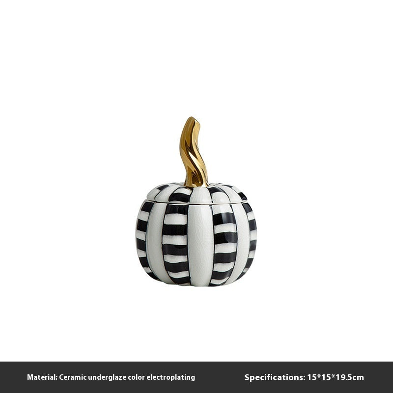 Hand Painted Ceramic Pumpkin Decorative Jar Sample Room Decoration d4e70422 b7e7 4de1 b6c1 af9cf2d957a3
