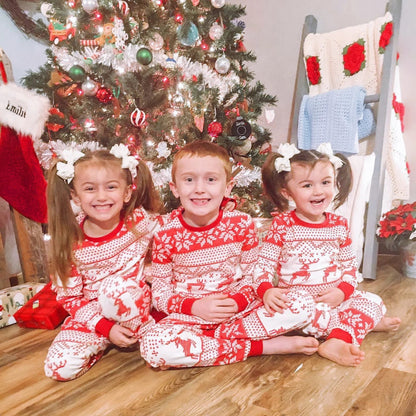 Christmas Printed Parent-child Wear Homewear Family Set Pajamas d4e84bda 1d02 4d6d b590 6ecbf7ae3267