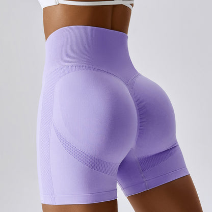 Women's Seamless Yoga Shorts In Europe And America d4f02010 6a99 4aed b71c 508cc325e512