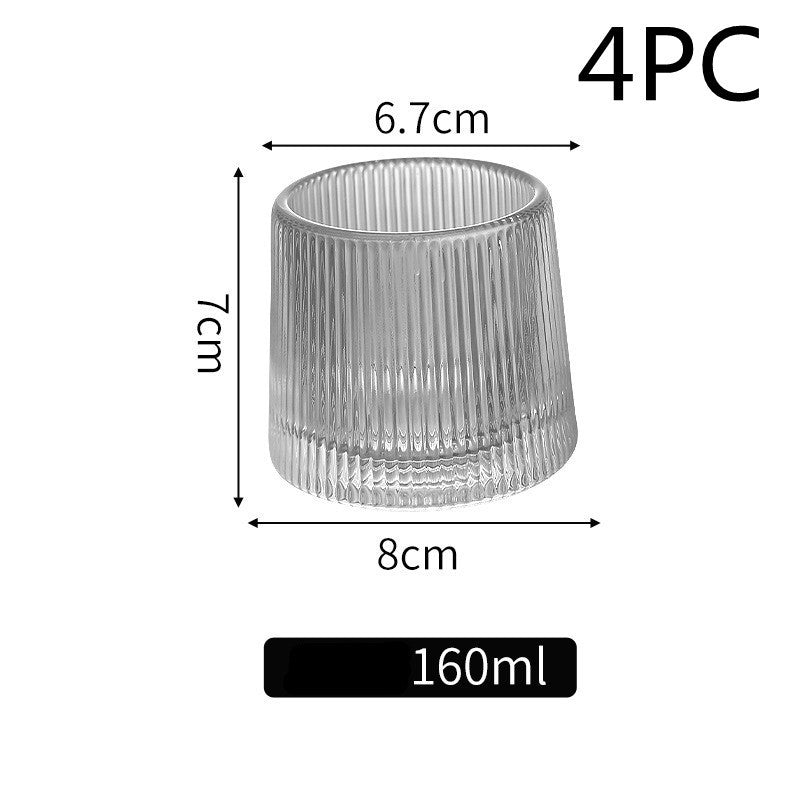 Thickened rotating tumbler whiskey glass d4f3918e 92ab 44df ad8e ff74c39cc7e0