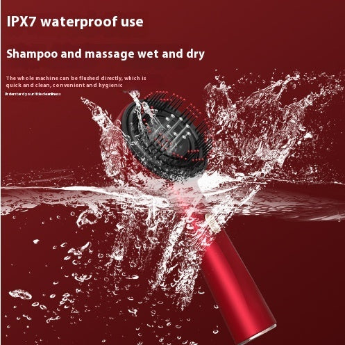 Electric Massage Comb Home Scalp Drain Comb Red Light Anti-slip Hair Care Multi-functional Massage Comb d4f4f45f 0d1e 4e37 b2
