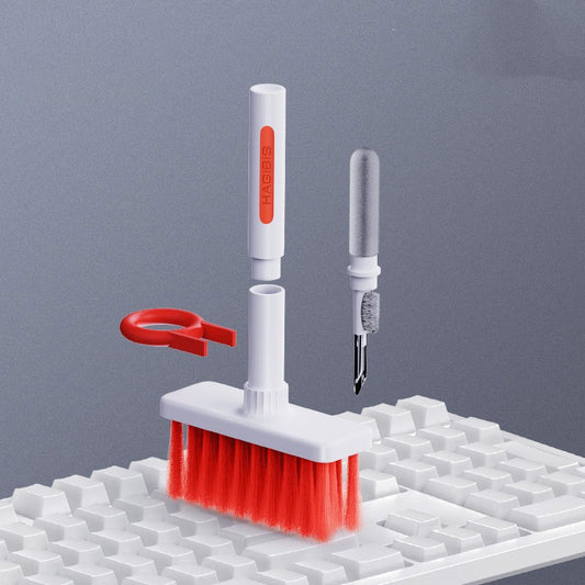 Keyboard Cleaning Brush 4 In 1 Multi-fuction Computer Cleaning Tools Corner Gap Dust Removal Cleaning Brush For Gamers d4f944