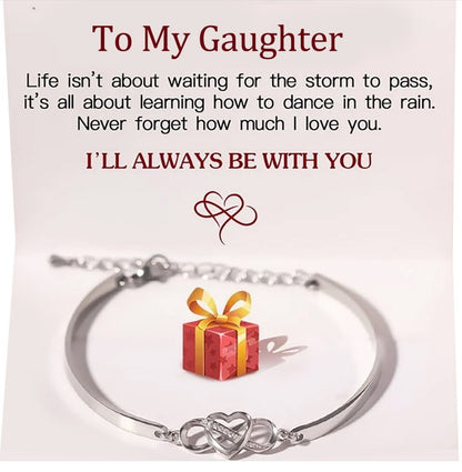 Creative Eternal Fetters Heart To Heart Bracelet d50f5d0b ca8d 443f b0d2 355b6c68acea