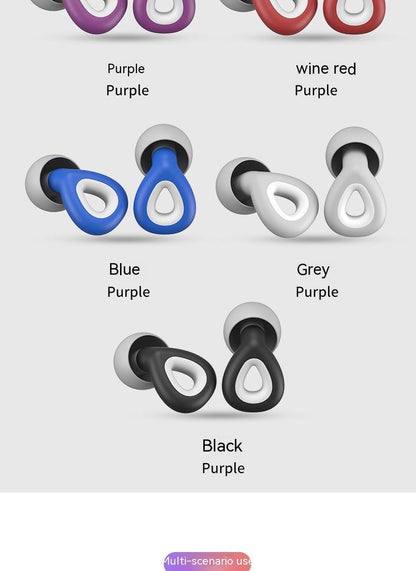 Silicone Noise-reduction Ear Plugs Swimming Waterproof And Silent Sleeping d5185a5e 35f5 4a73 a963 b219dbd1037b trans
