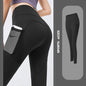 Yoga Pants Women With Pocket Leggings Sport Girl Gym Leggings Women Tummy Control Jogging Tights Female Fitness Pants d533050