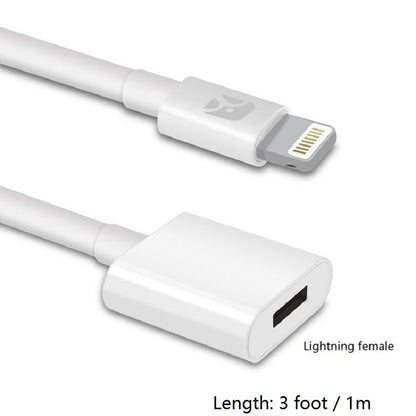 Lightning Male To Female Audio And Video Transmission Extension Cable d537aa8d dfa1 4fdc a643 13c28bcd1ae6