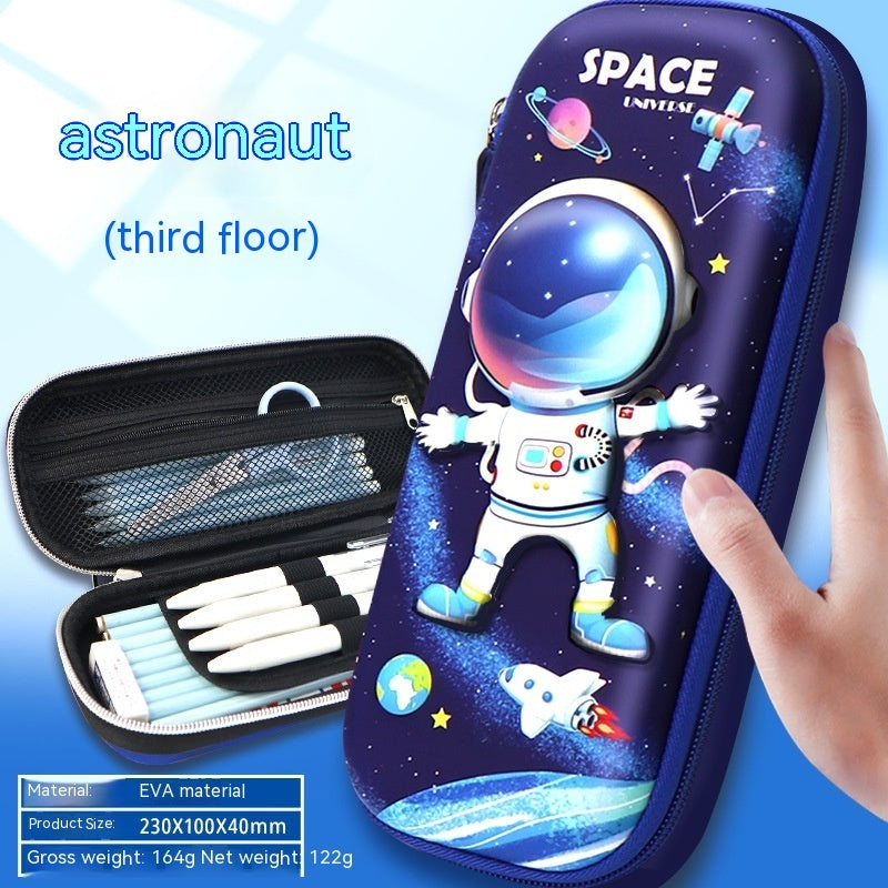 Three-dimensional Pencil Case Primary School Kindergarten Cartoon Large Capacity Pencil Case Pencil Box - 图片 18